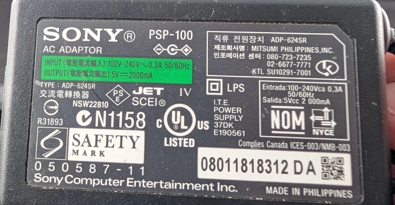 Playstation Portable PSP E1004 Wit + Oplader – photo 6